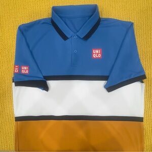 Uniqlo Kei Nishikori 2019 US Open Tennis Polo Shirt